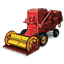 Combine Harvester Icon 128x128 png